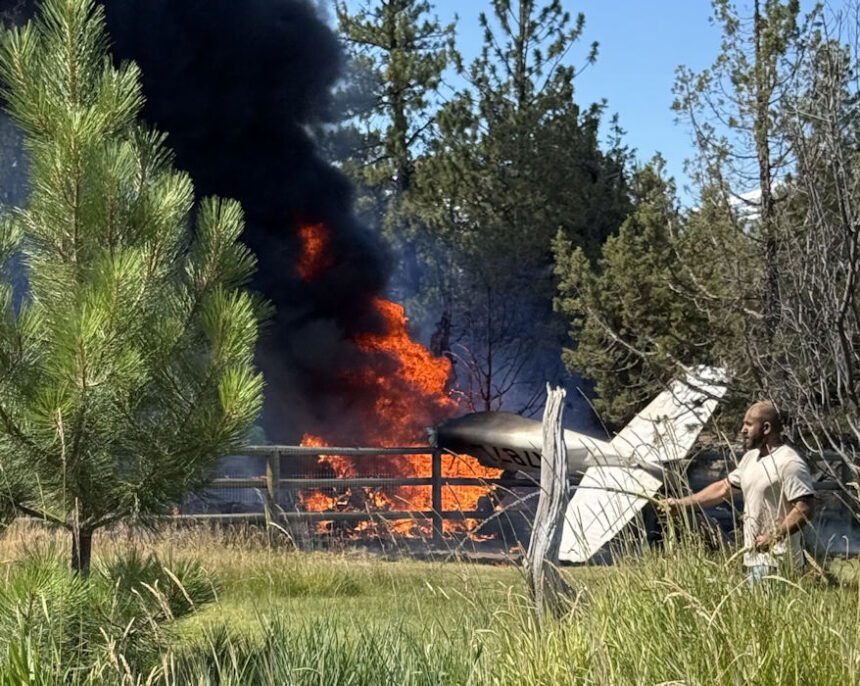 Sisters plane crash DCSO 7-13-2