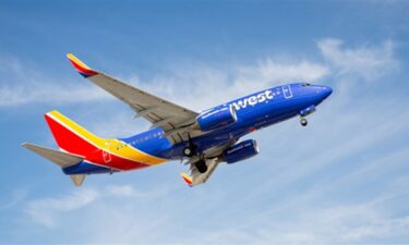Southwest Airlines plane takeoff