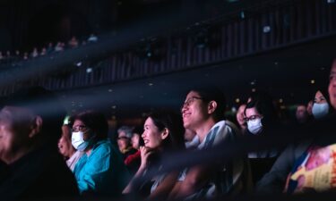 Spectators enjoy a good laugh at ‘Trump