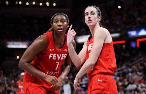 Caitlin Clark and Aliyah Boston will team up for the WNBA All-Star Game.