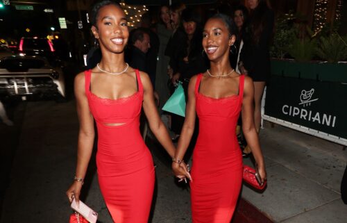 D'lila Combs and Jessie James Combs are seen on May 10 in Los Angeles