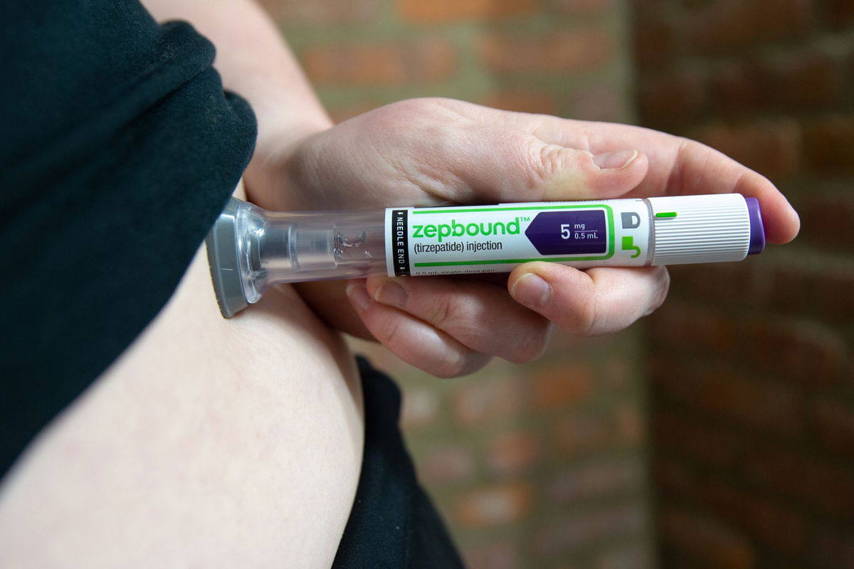 <i>Shelby Knowles/Bloomberg/Getty Images via CNN Newsource</i><br/>Zepbound has been approved since November 2023 for chronic weight management in adults with obesity or who are overweight.