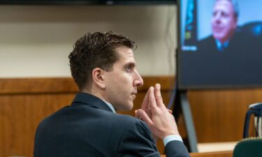 Bryan Kohberger listens to arguments during a hearing to overturn his grand jury indictment in Moscow
