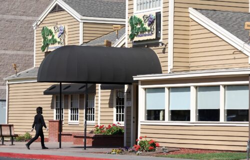 Pictured is an Olive Garden restaurant in Fremont