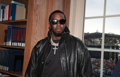 Sean "Diddy" Combs is pictured at Howard University on October 20