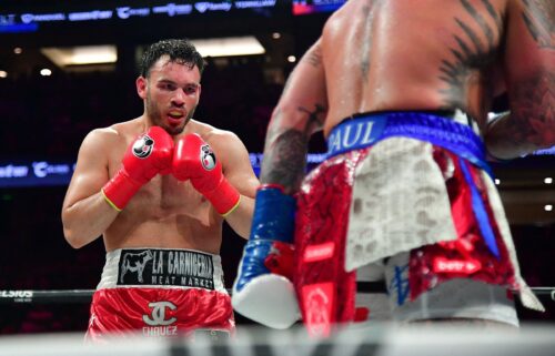 Julio Cesar Chavez Jr. fought Jake Paul on Saturday in Anaheim