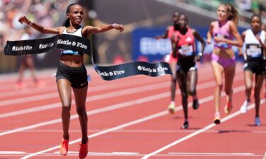 Beatrice Chebet won the women's 5