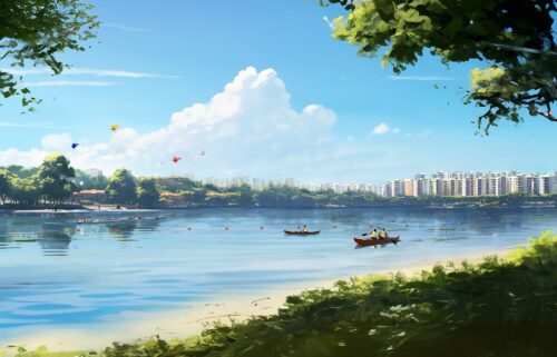 An artistic impression of the project