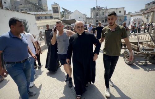 Wounded Palestinians