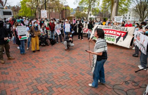 Anti-Israel speech from lawful non-citizen likely protected by First Amendment