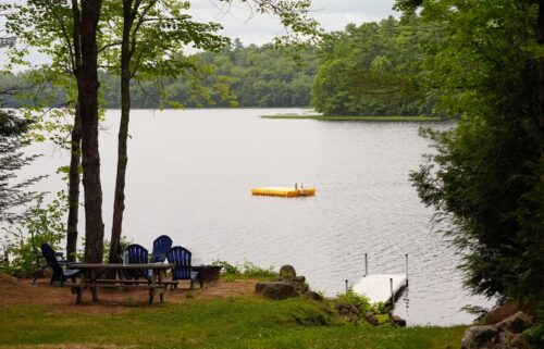 Crawford Pond as seen on Wednesday