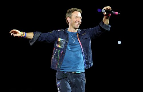Chris Martin performing in Las Vegas in June.