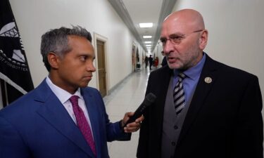 A House Oversight subcommittee voted on July 23 to subpoena the Department of Justice to release files related to Jeffrey Epstein. Rep. Clay Higgins talks with CNN's Manu Raju on July 23.