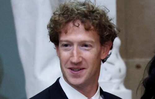 Meta CEO Mark Zuckerberg looks on before the luncheon on the inauguration day of U.S. President Donald Trump's second term in Washington