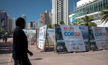 An infrastructure project underway for the COP30 UN climate conference which will be held in Belem