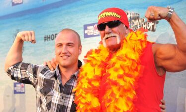 Wrestler Hulk Hogan (R) and son Nick Hogan arrive at the Comedy Central Roast Of David Hasselhoff held at Sony Pictures Studios on August 1
