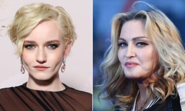 Julia Garner is offering an update about a project following the life of Madonna in which she is set to appear as the Queen of Pop herself.