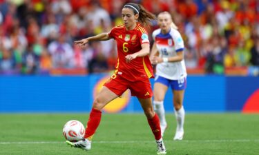 Aitana Bonmatí during the UEFA Women's Euro 2025 final on July 27.
