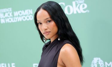 Karrueche Tran attends the 2025 ESSENCE Black Women In Hollywood Awards at Fairmont Century Plaza in Los Angeles on February 27. Tran’s emotional response as she waited with NFL legend Deion Sanders for him to have surgery for bladder cancer has caused speculation that the pair are dating.