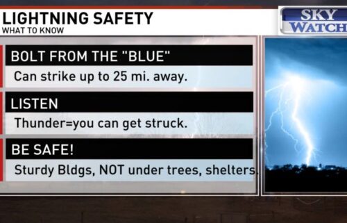 It's important to practice lightning safety during the most active time of year for thunderstorms.