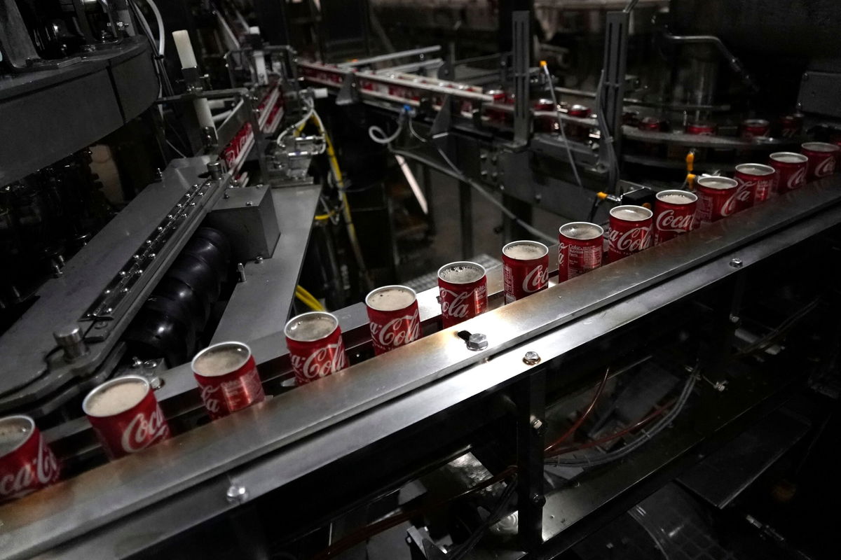<i>Brittany Peterson/AP via CNN Newsource</i><br/>Coca-Cola is creating a new version of Coke with US cane sugar.