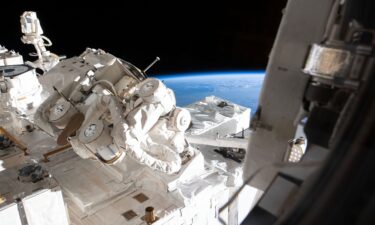 A view of the Orbiting Carbon Observatory-3 (OCO-3) on the Japanese Experiment Module Exposed Facility of the International Space Station is pictured in June 2019.