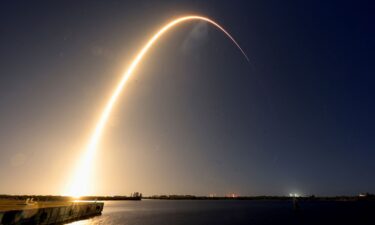 A SpaceX Falcon 9 rocket launches carrying Firefly Aerospace's Blue Ghost lunar lander on January 15.