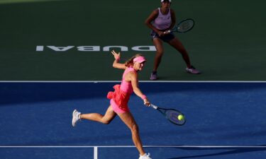 Kristina Mladenovic (front) is one of a number of doubles specialists to criticize the event.