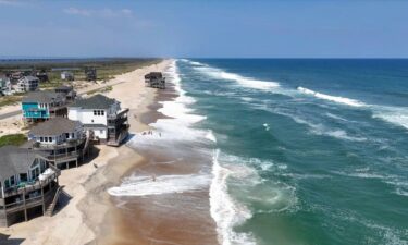 Homes along the Atlantic Coast in Dare County
