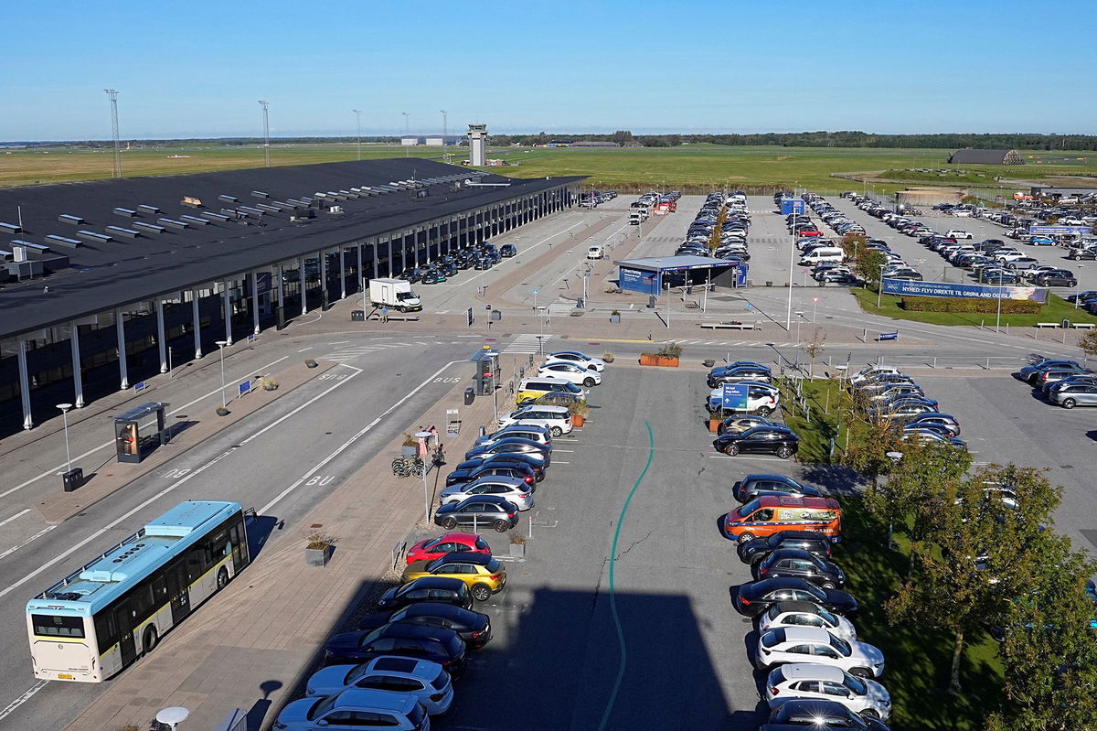 <i>Bo Amstrup/Ritzau Scanpix Denmark/Reuters via CNN Newsource</i><br/>Airspace over Aalborg Airport in Denmark was closed after drones were observed on Thursday