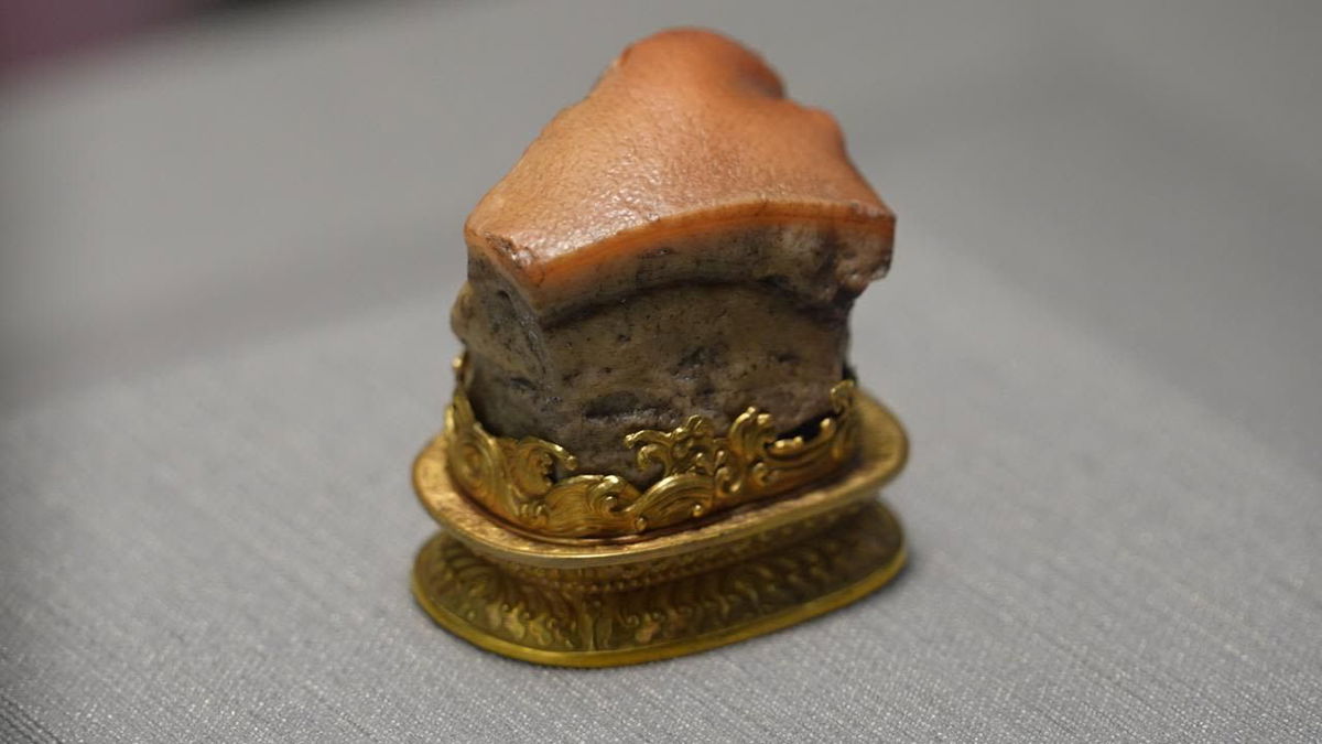 <i>CNN via CNN Newsource</i><br/>The Meat-Shaped Stone