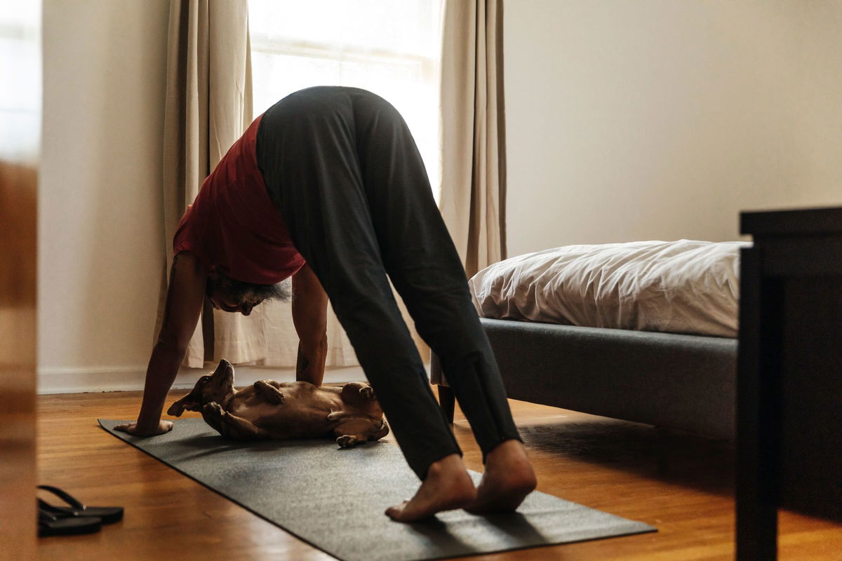 Gently mobilize your major joints with a quick yoga flow before you dive into holiday cooking.