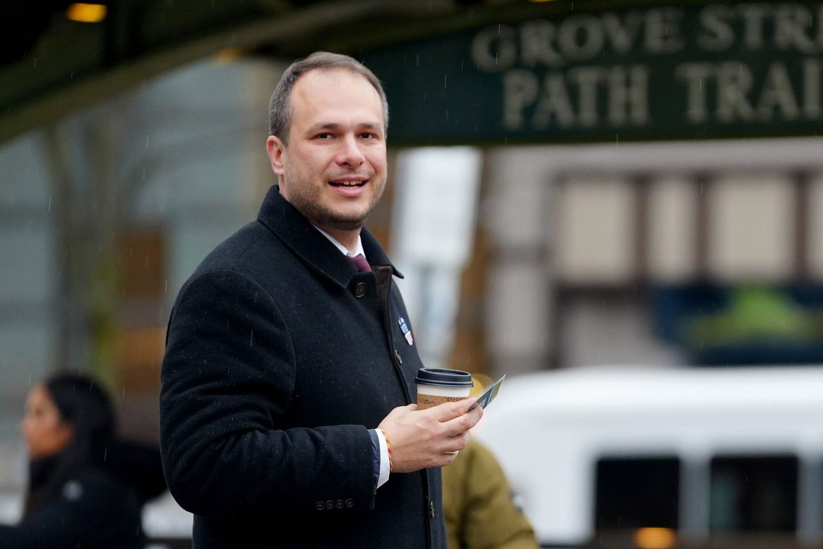 Jersey City mayoral candidate James Solomon encourages people to vote on December 2.