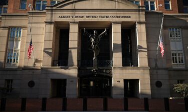 The front of the Albert V. Bryan United States Courthouse in Alexandria